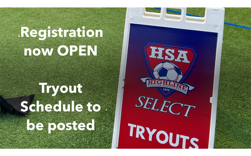 Tryout registration now OPEN