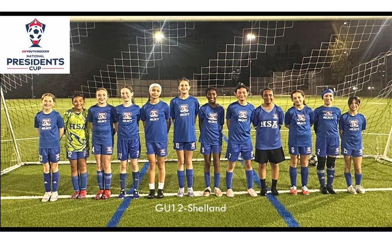 G10s (U16) and G14s (U12) competing in Presidents Cup